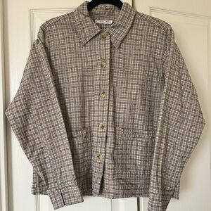Vintage Cherokee Plaid Utility Jacket